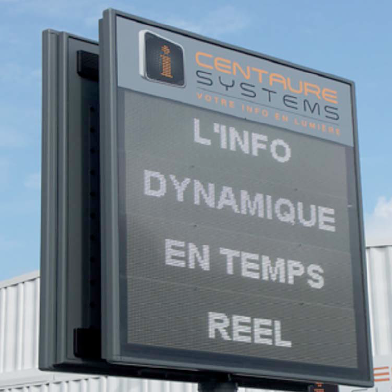 Panneau d'affichage en polycarbonate anti-reflet LEXAN™